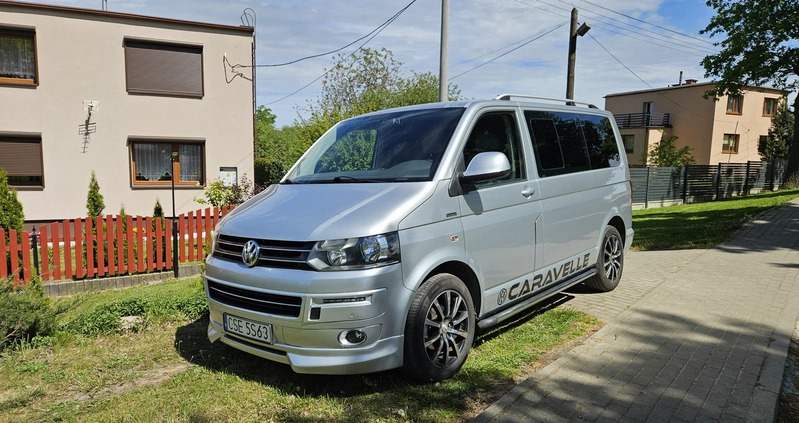 Volkswagen Caravelle cena 78000 przebieg: 160000, rok produkcji 2012 z Stawiski małe 407